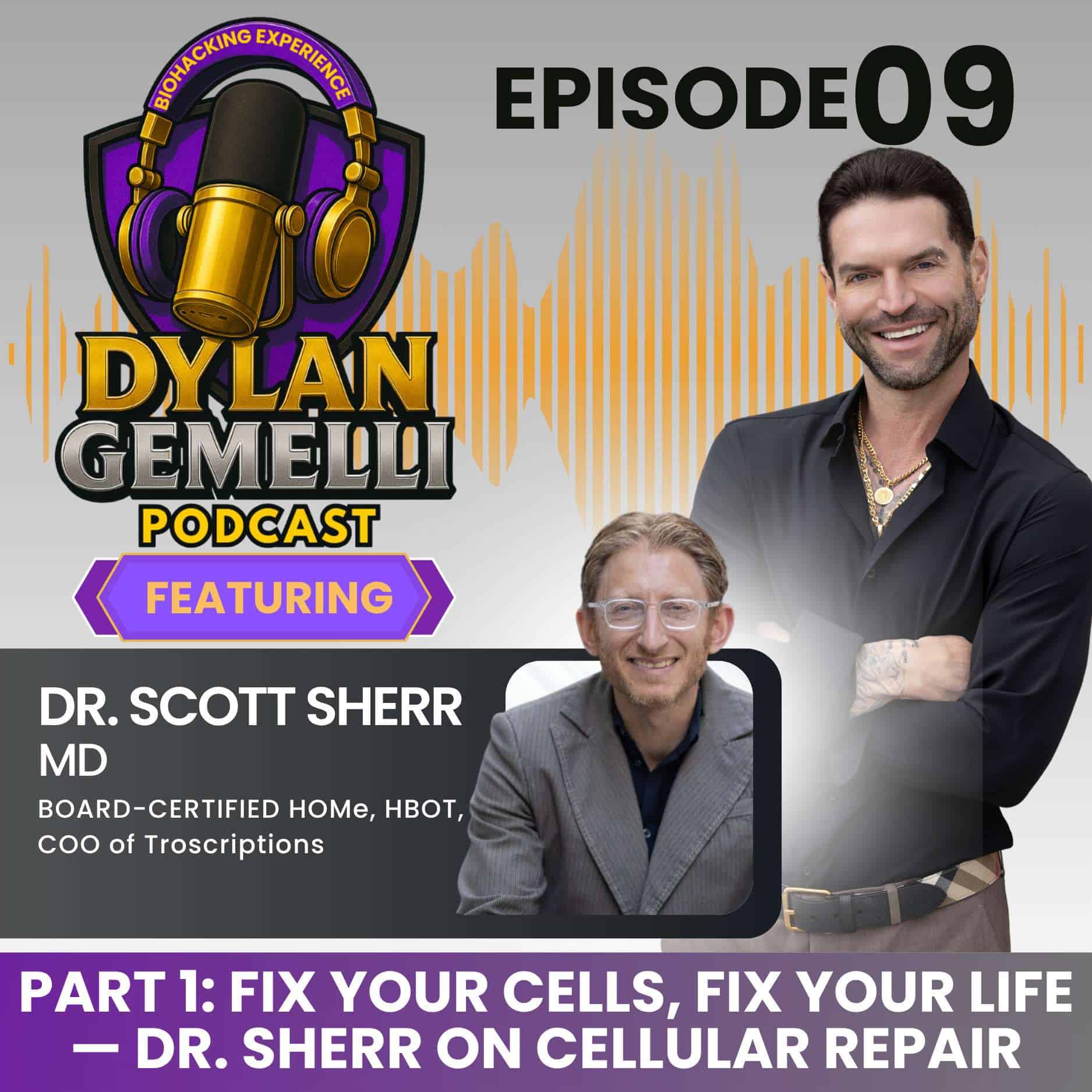 Episode #9 Featuring Dr. Scott Sherr PART 1! Methylene Blue, Hyperbaric ...
